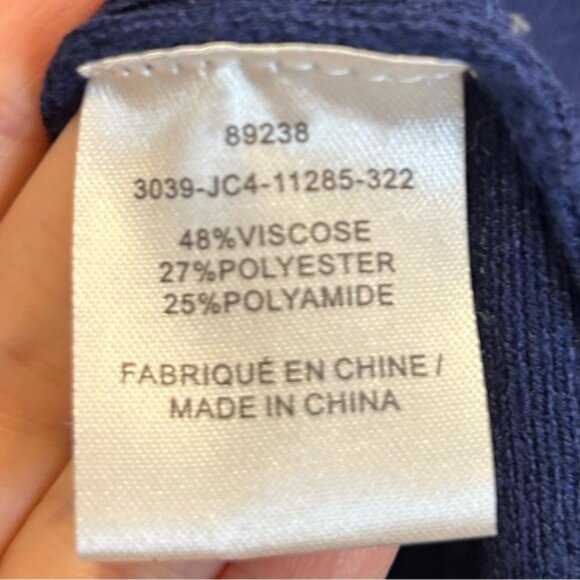 Laura Cowl Neck Tunic Sweater Ultra Marine Blue - Picture 6 of 7